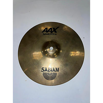 SABIAN Used SABIAN 10in AAX Splash Brilliant Cymbal