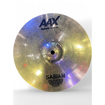 Used SABIAN 10in AAX Splash Brilliant Cymbal
