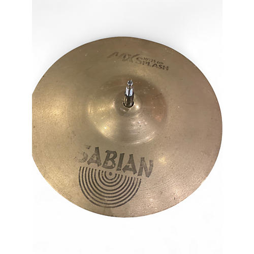Used SABIAN 10in AAX Splash Brilliant Cymbal 28