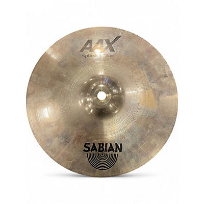 Used SABIAN 10in AAX Splash Brilliant Cymbal
