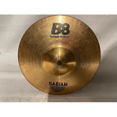 SABIAN Used SABIAN 10in B8 Splash Cymbal 28