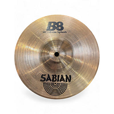 SABIAN Used SABIAN 10in B8 Splash Cymbal