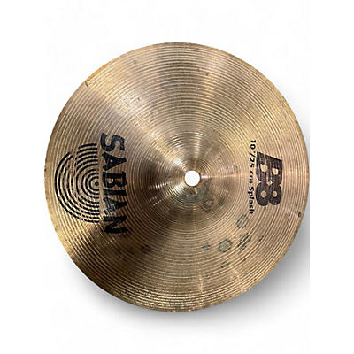 Used SABIAN 10in B8 Splash Cymbal