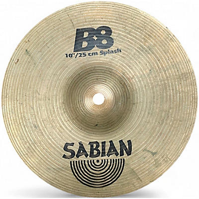 Used SABIAN 10in B8 Splash Cymbal