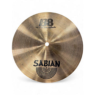 Used SABIAN 10in B8 Splash Cymbal