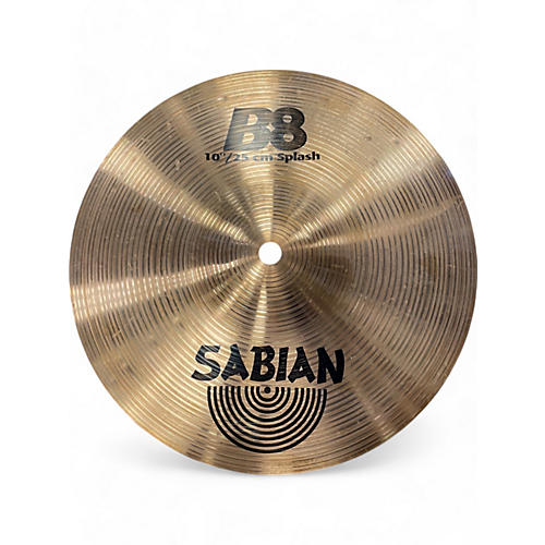 Used SABIAN 10in B8 Splash Cymbal 28