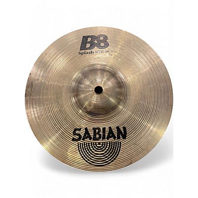 Used SABIAN 10in B8 Splash Cymbal