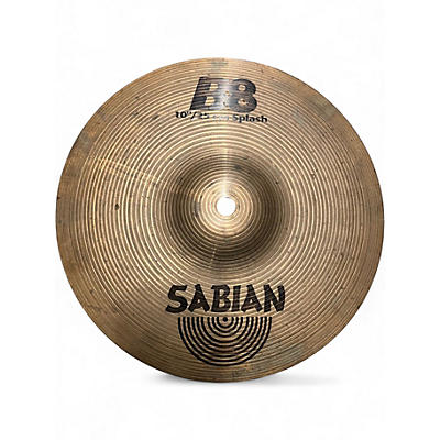 Used SABIAN 10in B8 Splash Cymbal