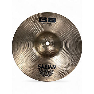 Used SABIAN 10in B8 Splash Cymbal