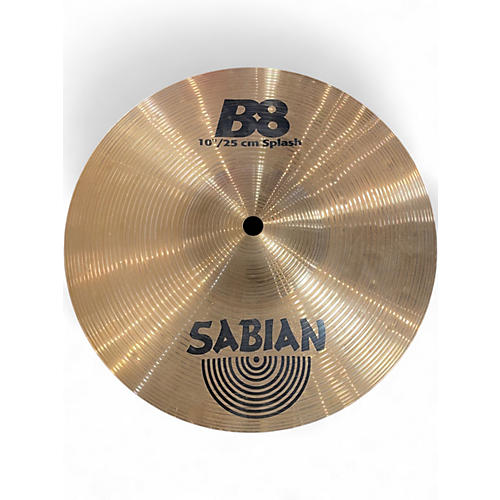 Used SABIAN 10in B8 Splash Cymbal 28