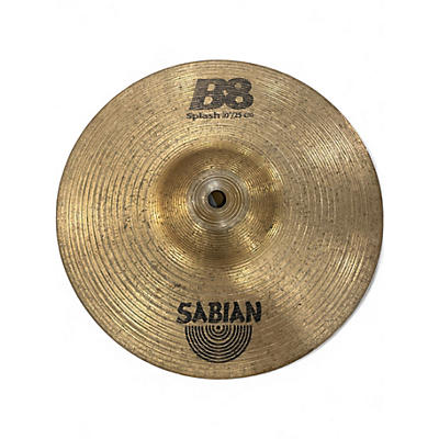 Used SABIAN 10in B8 Splash Cymbal