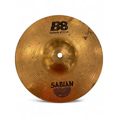 Used SABIAN 10in B8 Splash Cymbal