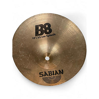 Used SABIAN 10in B8 Splash Cymbal