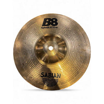 Used SABIAN 10in B8 Splash Cymbal