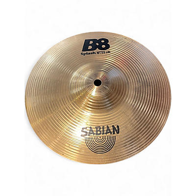 Used SABIAN 10in B8 Splash Cymbal
