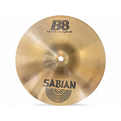 Used SABIAN 10in B8 Splash Cymbal