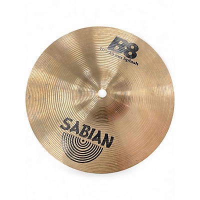Used SABIAN 10in B8 Splash Cymbal