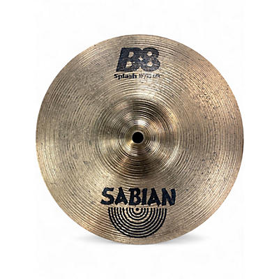 Used SABIAN 10in B8 Splash Cymbal