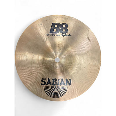 Used SABIAN 10in B8 Splash Cymbal