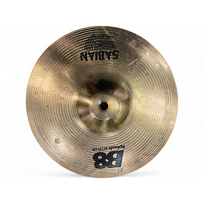 Used SABIAN 10in B8 Splash Cymbal