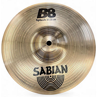 Used SABIAN 10in B8 Splash Cymbal