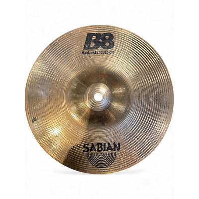 Used SABIAN 10in B8 Splash Cymbal