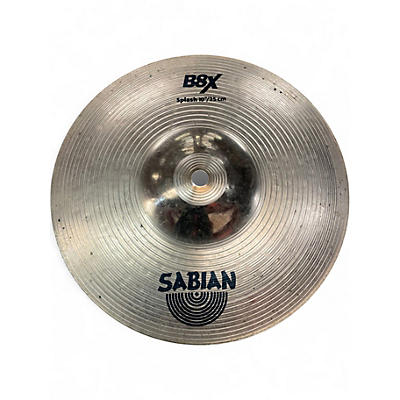 Used SABIAN 10in B8X 10IN SPLASH Cymbal