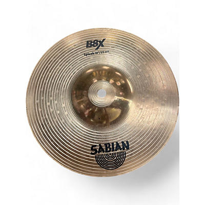 Used SABIAN 10in B8X SPLASH Cymbal