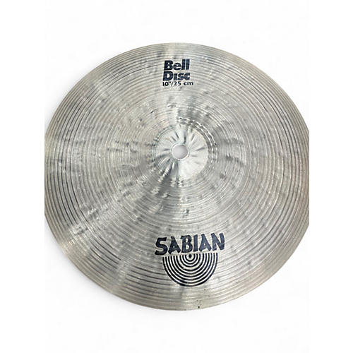 Used SABIAN 10in Bell Disc Cymbal 28