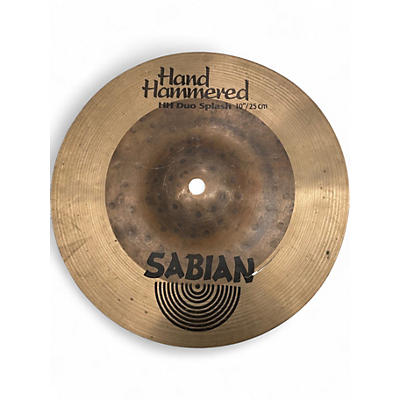 Used SABIAN 10in HH DUO SPLASH Cymbal