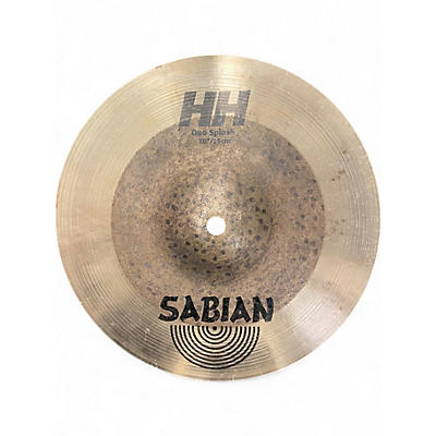 Used SABIAN 10in HH Duo Splash Cymbal