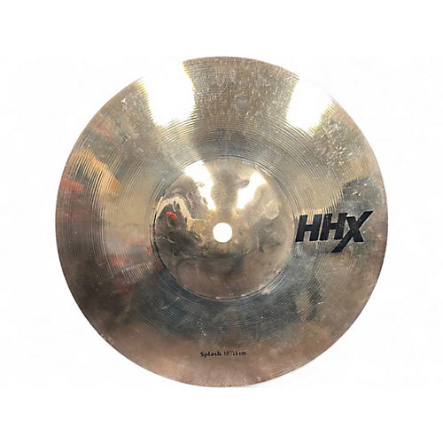 Used SABIAN 10in HHX Splash Cymbal 28