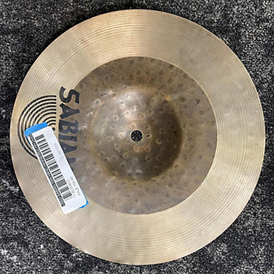 SABIAN Used SABIAN 10in Hand Hammered HH Duo Splash Cymbal