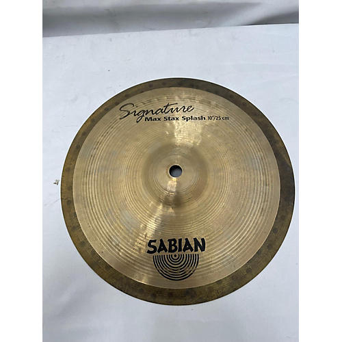 SABIAN Used SABIAN 10in Mike Portnoy Signature Max Stax Splash Cymbal 28