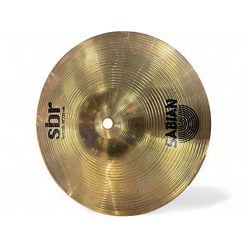 Used SABIAN 10in SBR Series Splash Cymbal 28