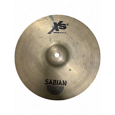 Used SABIAN 10in XS20 Splash Cymbal