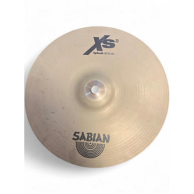 Used SABIAN 10in XS20 Splash Cymbal