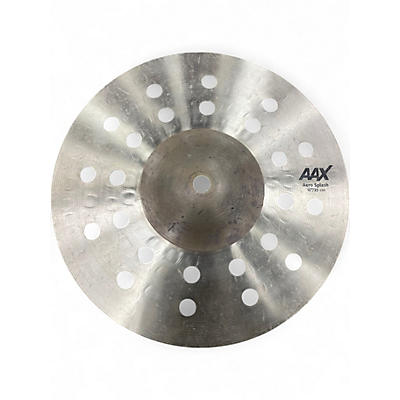Used SABIAN 10in aax aero splash Cymbal