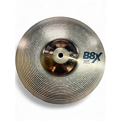 Used SABIAN 10in b8x splash Cymbal