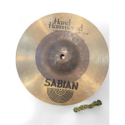 Used SABIAN 10in hh duo splash Cymbal