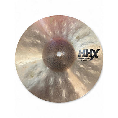 Used SABIAN 10in hhx complex splash Cymbal