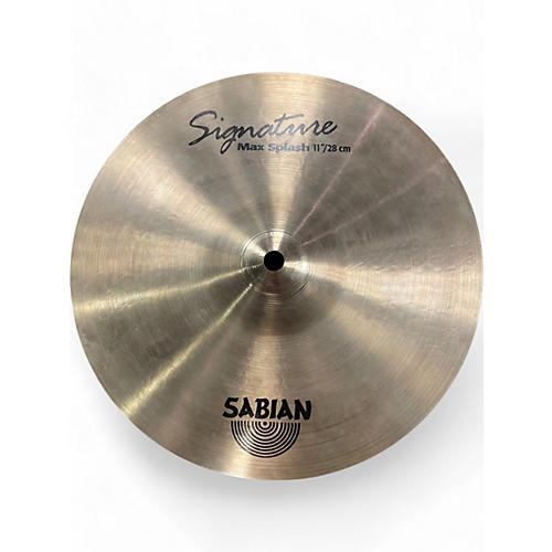 Used SABIAN 10in max splash Cymbal 28