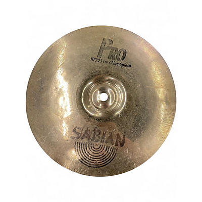 Used SABIAN 10in pro china splash Cymbal