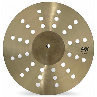 Used SABIAN 12in AAX AERO SPLASH Cymbal