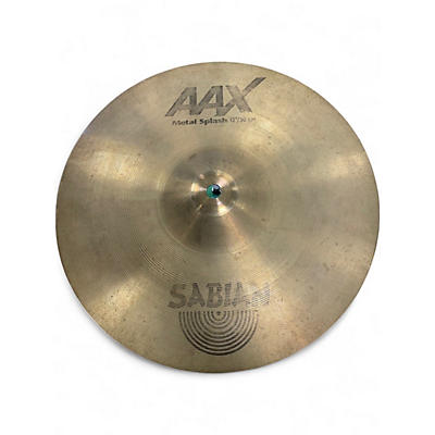 Used SABIAN 12in AAX METAL SPLASH Cymbal