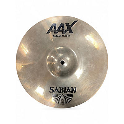 Used SABIAN 12in AAX METAL SPLASH Cymbal