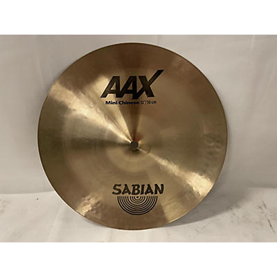 Sabian Used SABIAN 12in AAX MINI CHINESE Cymbal