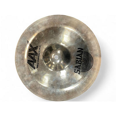 Used SABIAN 12in AAX MINI CHINESE Cymbal