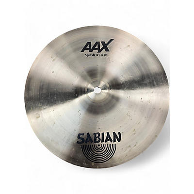 SABIAN Used SABIAN 12in AAX Splash Brilliant Cymbal