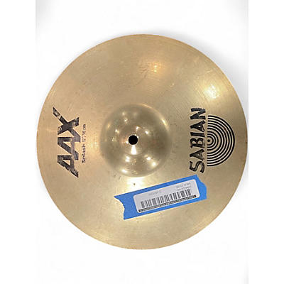 Used SABIAN 12in AAX Splash Brilliant Cymbal